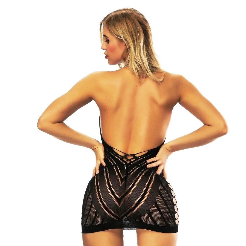 BODYSTOCKING VESTIDO SENSUAL QUEEN - IMPORTAÇÃO 0461