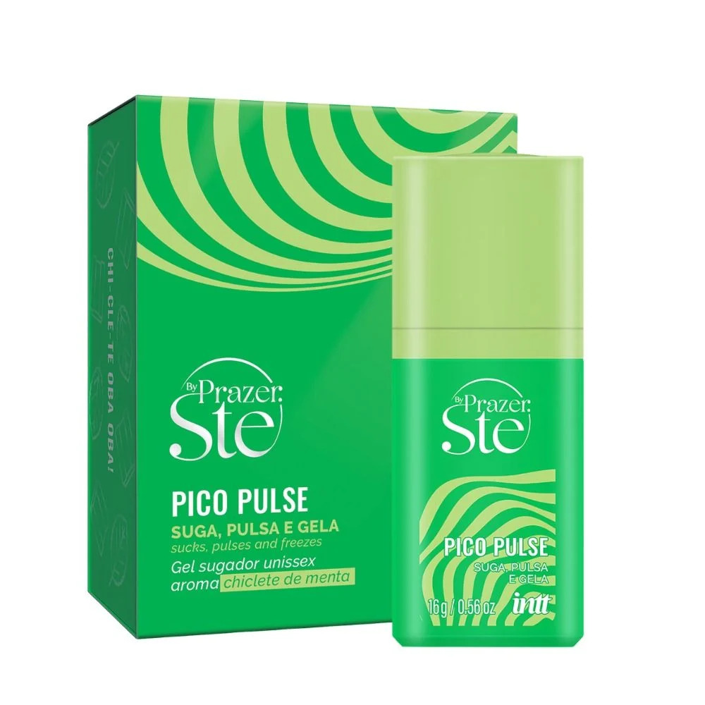 PICO PULSE GEL SUGADOR UNISSEX CHICLETE DE MENTA 16G PRAZER BY STE - INTT