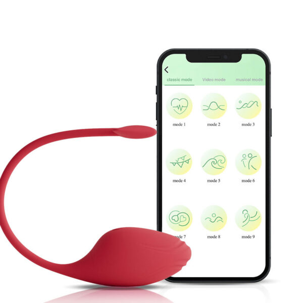 BULLET RECARREGÁVEL ESTIMULADOR PONTO G COM CONTROLE VIA APLICATIVO - IMPORTAÇÃO BR046