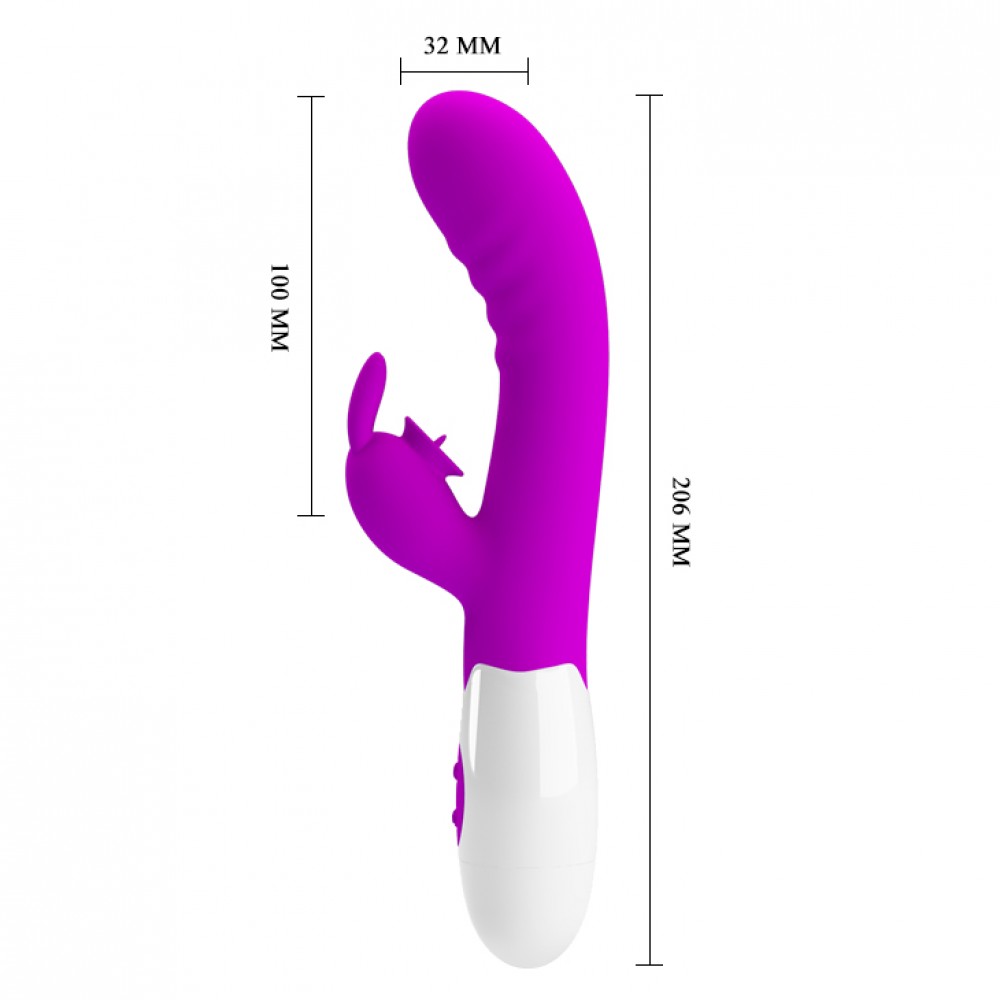 VIBRADOR COM ESTIMULADOR DO CLITÓRIS, PONTO G E ESTIMUALDOR SEXO ORAL COM LÍNGUA - PG089