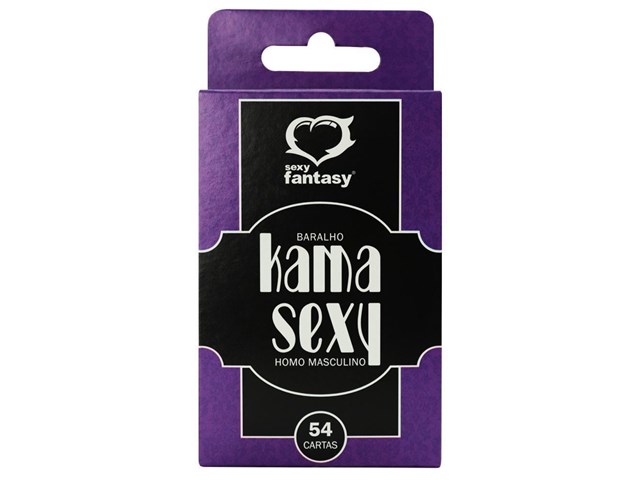 BARALHO KAMA SEXY HOMO MASCULINO 54 CARTAS - SEXY FANTASY