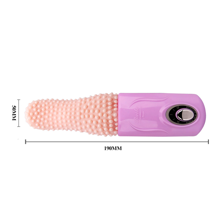 ESTIMULADOR FORMATO LÍNGUA COM 3 MODOS DE VIBRAÇÃO E ROTAÇÃO – PRETTY LOVE TONGUE – BI014111-2C