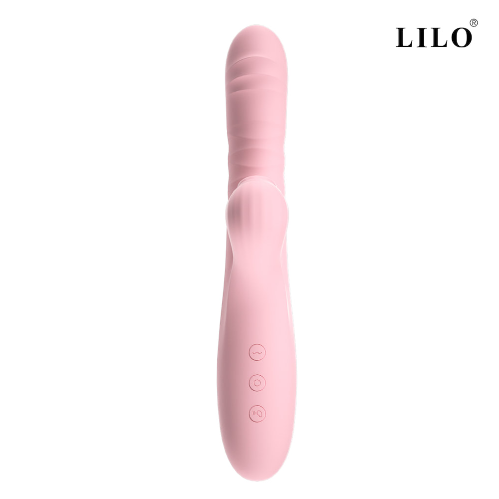 VIBRADOR PONTO G E CLITÓRIS COM VAI E VEM 10 MODOS DE VIBRAÇÃO - PG147