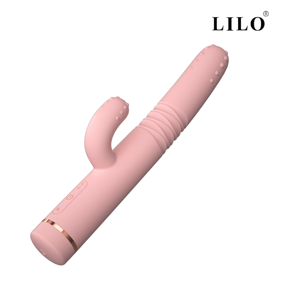 VIBRADOR PONTO G EM FORMATO DE CACTO COM 10 MODOS DE VIBRAÇÃO E 7 MODOS VAI E VEM - LILO PG113