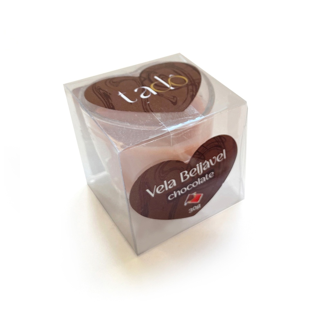 VELA AROMÁTICA BEIJÁVEL PARA MASSAGEM CHOCOLATE TADÔ 30G - FLOTTER