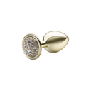 PLUG ANAL P DOURADO CRAVEJADO LINHA LITE PLUG - SEXY FANTASY 265