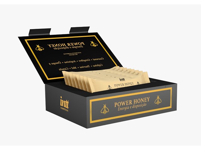 POWER HONEY CAIXA 8 UNIDADES 80G - INTT