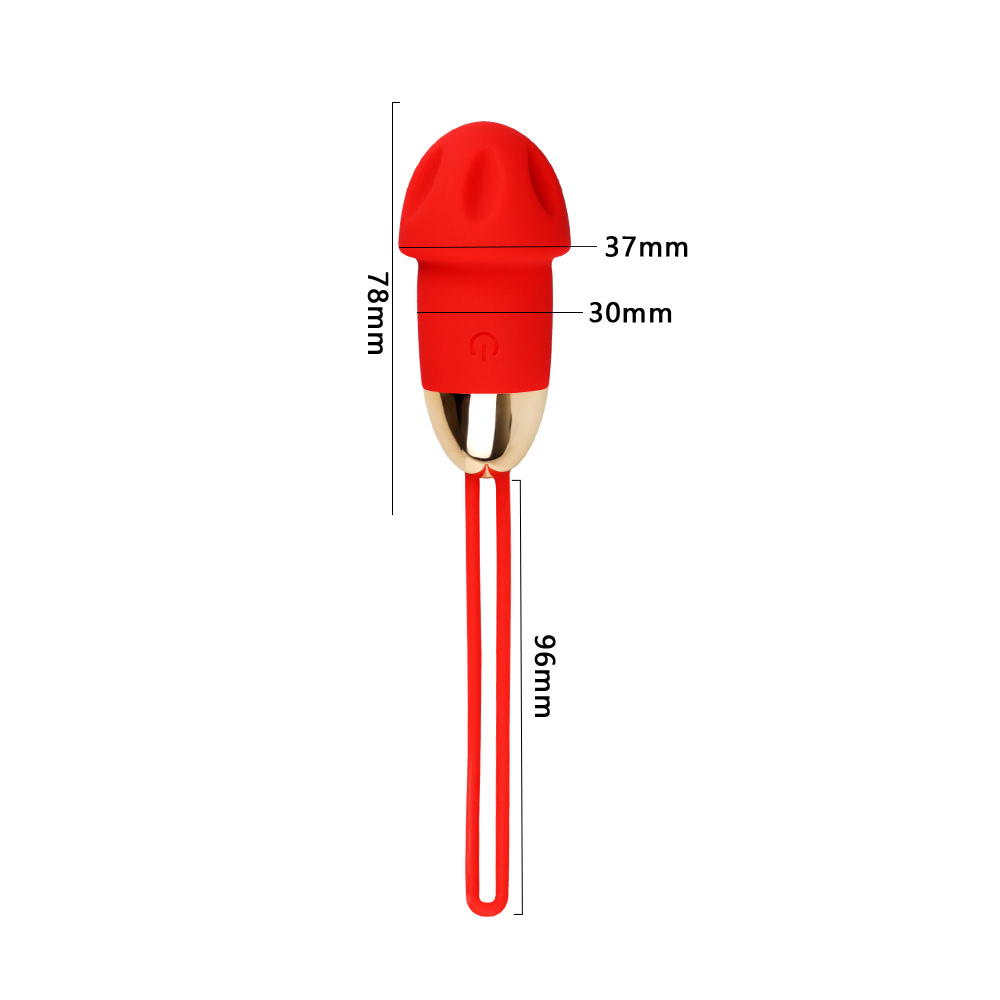 BULLET RECARREGÁVEL EM FORMATO DE COGUMELO COM 10 MODOS DE VIBRAÇÃO - IMPORTAÇÃO BW011A