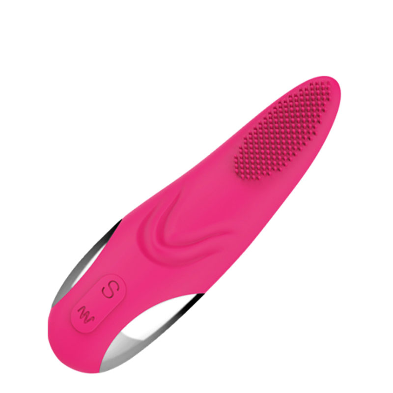 VIBRADOR EM FORMATO DE LÍNGUA COM CERDAS MASSAGEADORAS SOBE E DESCE - 180306