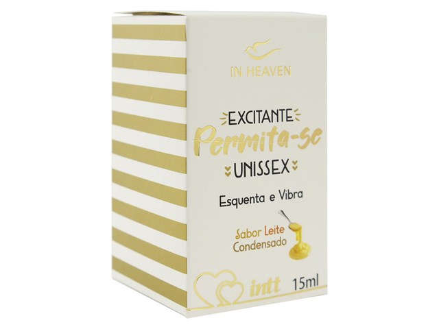 PERMITA-SE EXCITANTE UNISSEX ESQUENTA E VIBRA 15ML- INTT