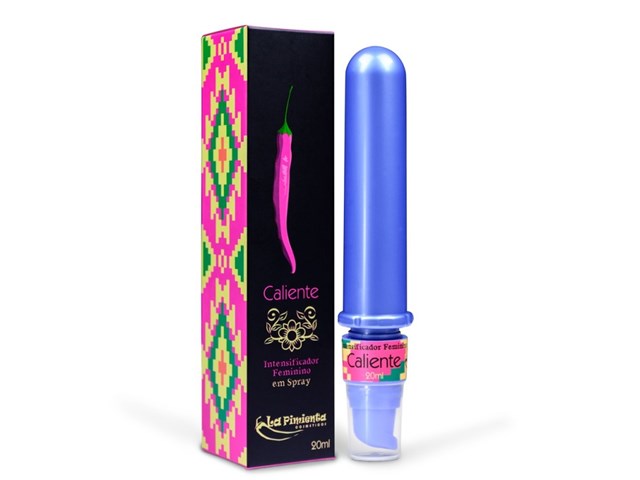 CALIENTE INTENSIFICADOR FEMININO EM SPRAY 20ML - LA PIMIENTA