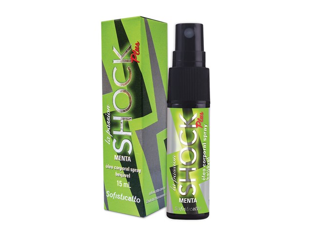 SHOCK PLUS MENTA 15 ML - SOFISTICATTO