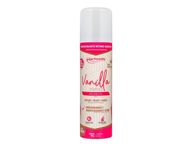 BAUNILHA ESSENCE DESODORANTE ÍNTIMO FEMININO 166ML - LA PIMIENTA