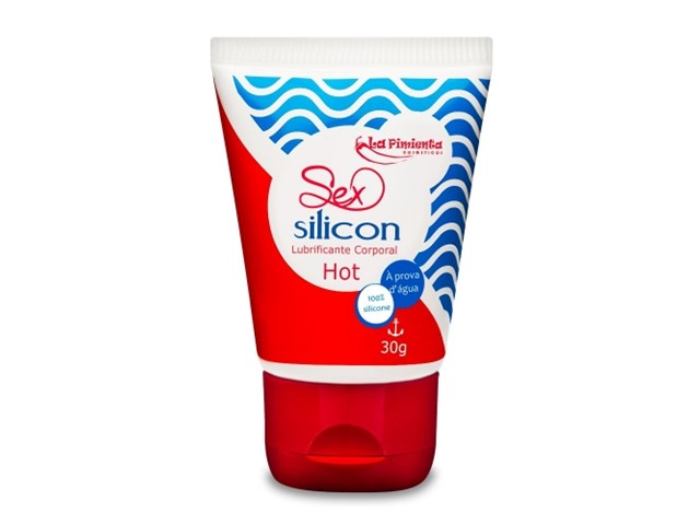 SEX SILICON LUBRIFICANTE HOT SILICONADO 30G - LA PIMIENTA