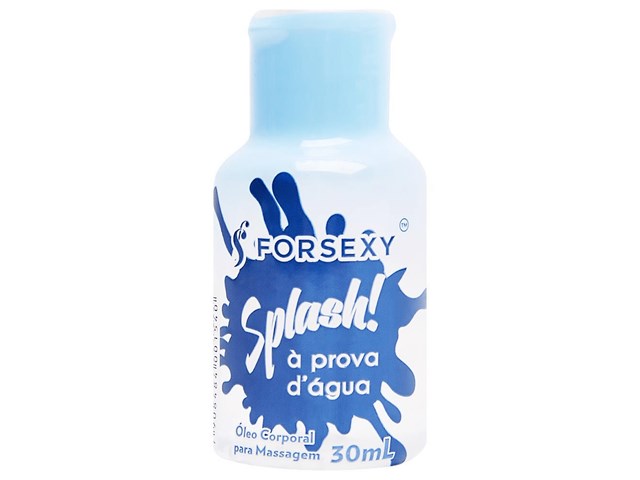 SPLASH! LUBRIFICANTE SILICONADO À PROVA D'ÁGUA 30ML - FORSEXY