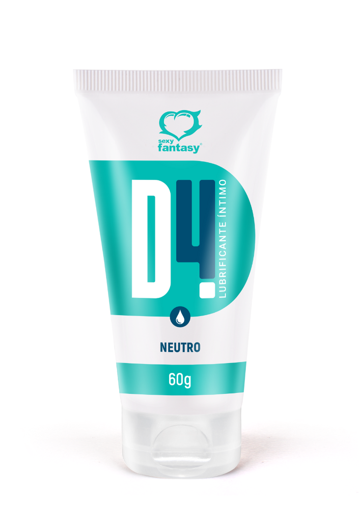 D4 LUBRIFICANTE NEUTRO 60G - SEXY FANTASY