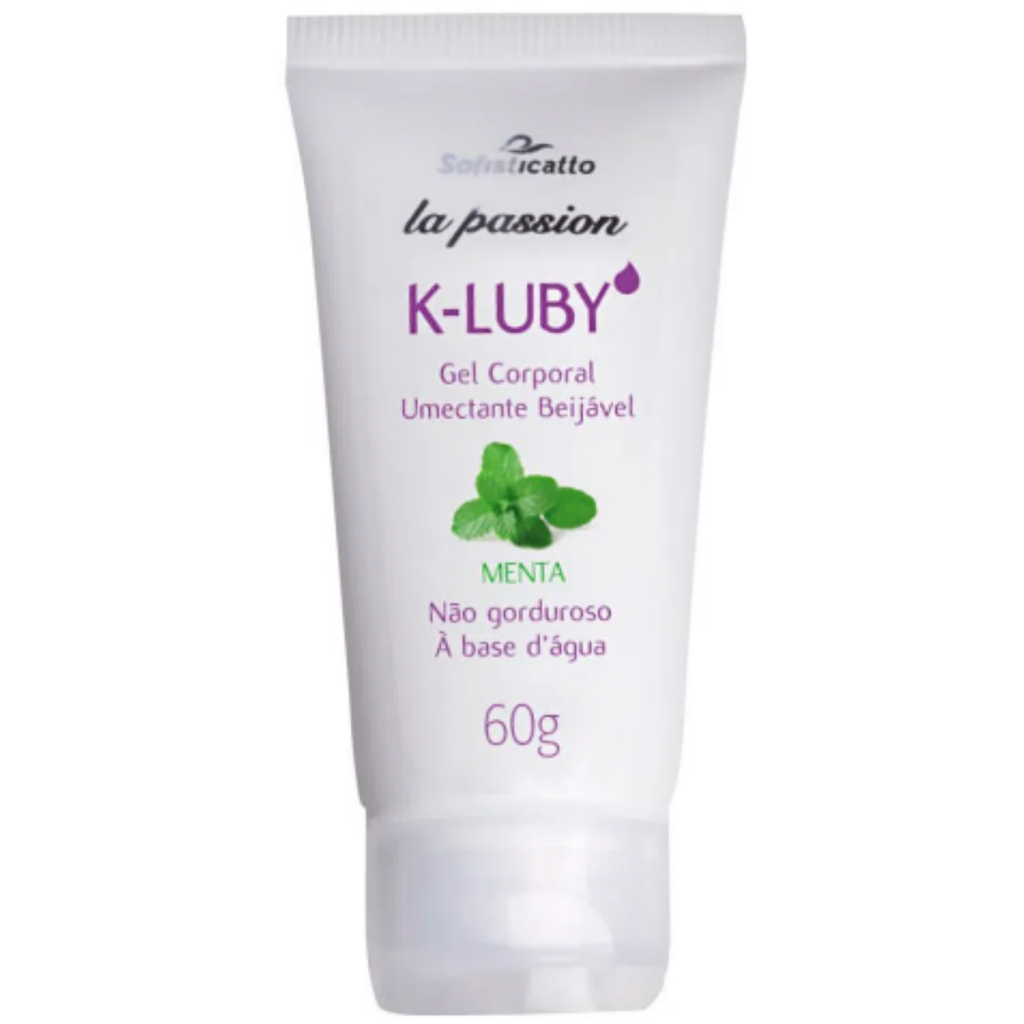 K-LUBY GEL UMECTANTE MENTA À BASE D' ÁGUA 60G - SOFISTICATTO