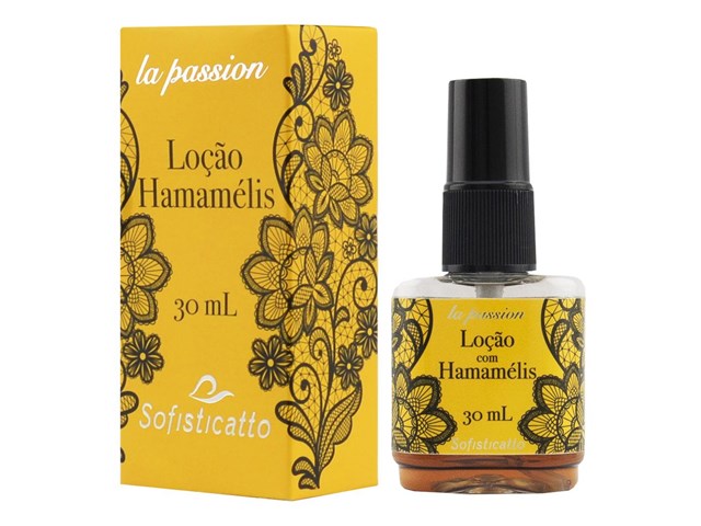 HAMAMÉLIS LOÇÃO ADSTRINGENTE 30ML - SOFISTICATTO