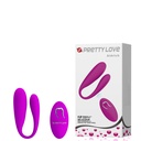 VIBRADOR DE CASAL COM CONTROLE WIRELESS – PRETTY LOVE ALDRICH  BI-014430/CD005D