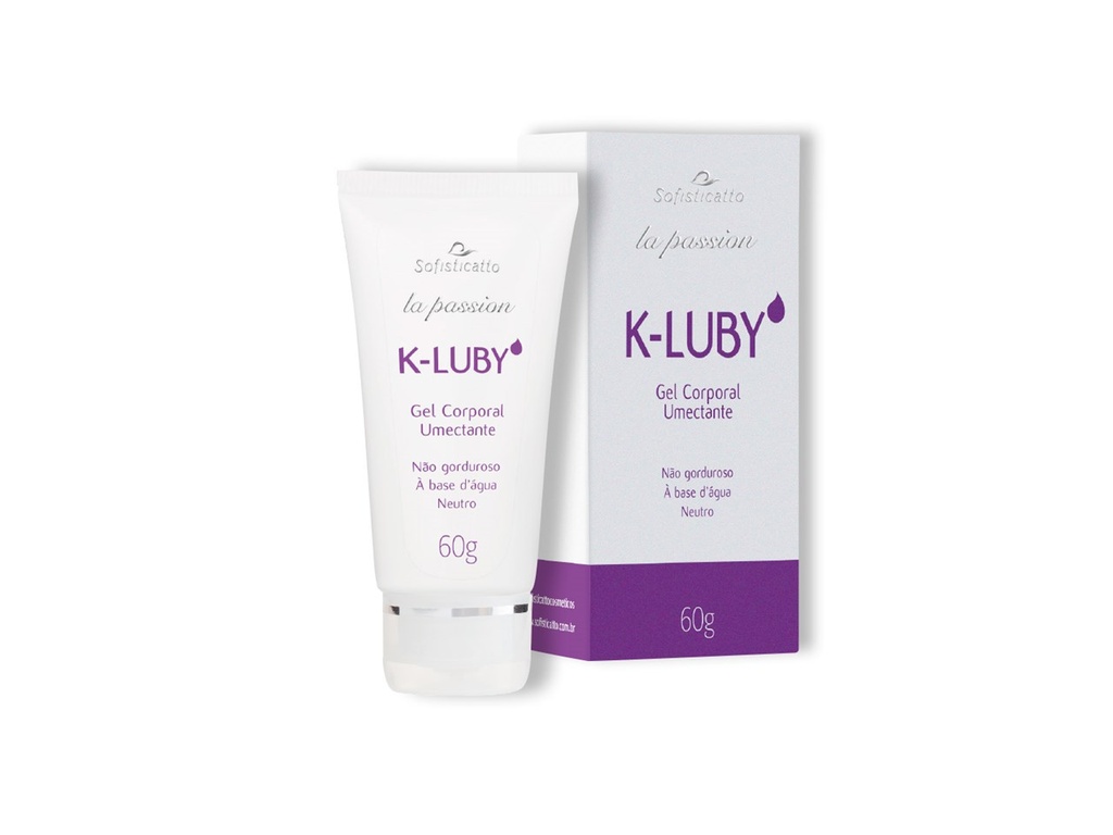 K-LUBY GEL UMECTANTE NEUTRO À BASE D' ÁGUA 60G - SOFISTICATTO