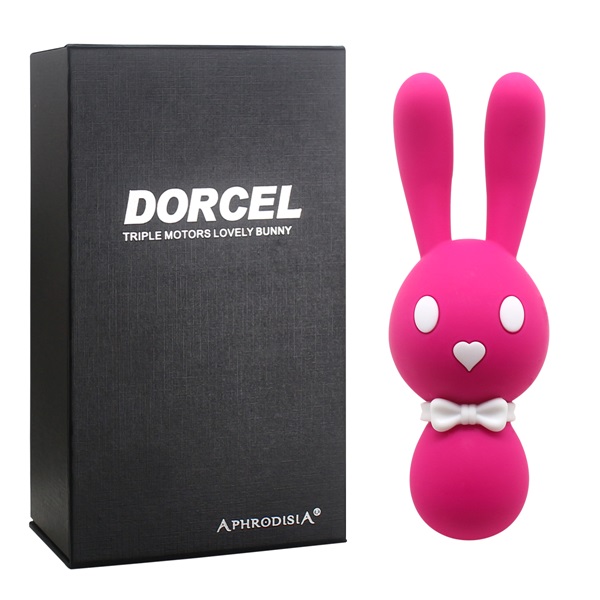 VIBRADOR RECARREGÁVEL FORMATO COELHO COM 10 MODOS DE VIBRAÇÃO TRIPLE MOTORS LOVELY BUNNY – 174011