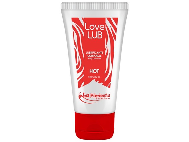 LOVE LUB LUBRIFICANTE HOT 60G - LA PIMIENTA