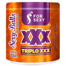 SEXY BALLS TRIPLO XXX 3 UNIDADES - FORSEXY