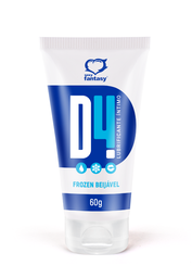 D4 LUBRIFICANTE FROZEN 60G - SEXY FANTASY