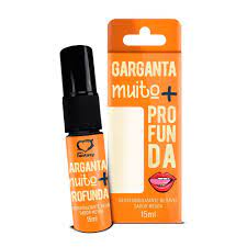 GARGANTA MUITO+ PROFUNDA MENTA 15ML - SEXY FANTASY