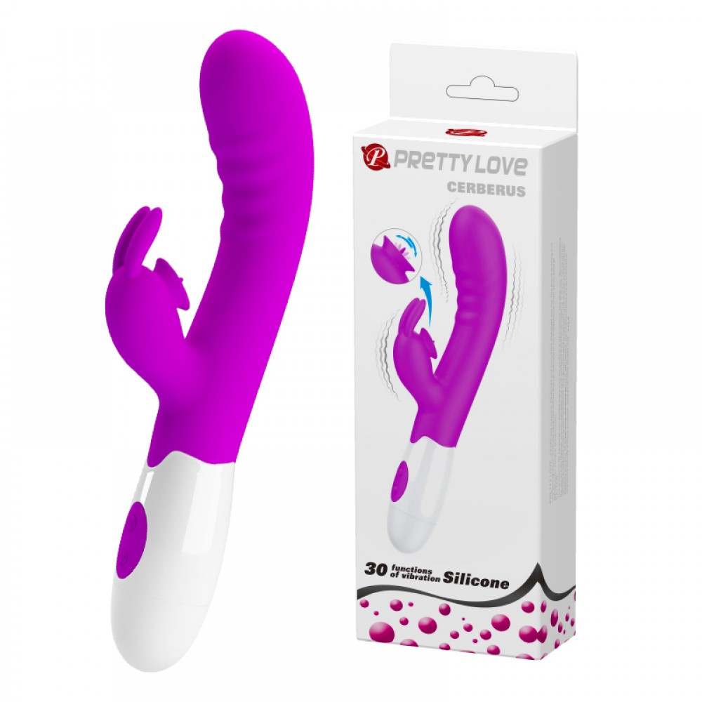 VIBRADOR COM ESTIMULADOR DO CLITÓRIS, PONTO G E ESTIMUALDOR SEXO ORAL COM LÍNGUA - PG089