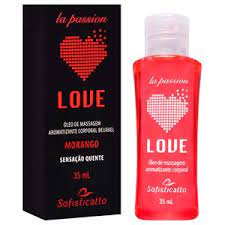 LOVE MORANGO GEL COMESTÍVEL SENSAÇÃO QUENTE 35ML - SOFISTICATTO