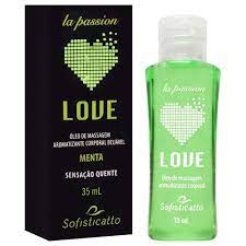 LOVE MENTA GEL COMESTÍVEL SENSAÇÃO QUENTE 35ML - SOFISTICATTO