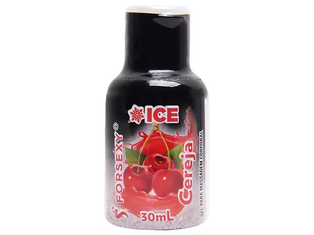 CEREJA ICE GEL COMESTÍVEL 30ML - FORSEXY