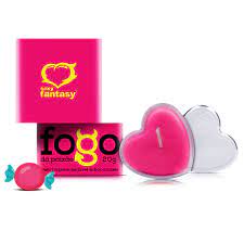 FOGO DA PAIXÃO VELA BEIJÁVEL CHICLETE 20G - SEXY FANTASY