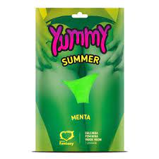 YUMMY SUMMER CALCINHA COMESTÍVEL NEON MENTA 1 UNIDADE 25G - SEXY FANTASY