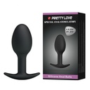 PLUG ANAL EM SILICONE COM PESO E BASE PARA APOIO - PRETTY LOVE PL043