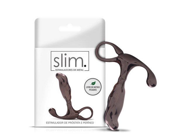 ESTIMULADOR DE PRÓSTATA E PERÍNEO 180G - SLIM SEXY FANTASY MT039