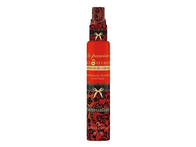 MEU SEGREDO PERFUME DE CALCINHA SENSUALIZE 40ML - SOFISTICATTO