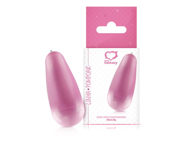 CONE PARA POMPOARISMO ROSA 20G - SEXY FANTASY 171