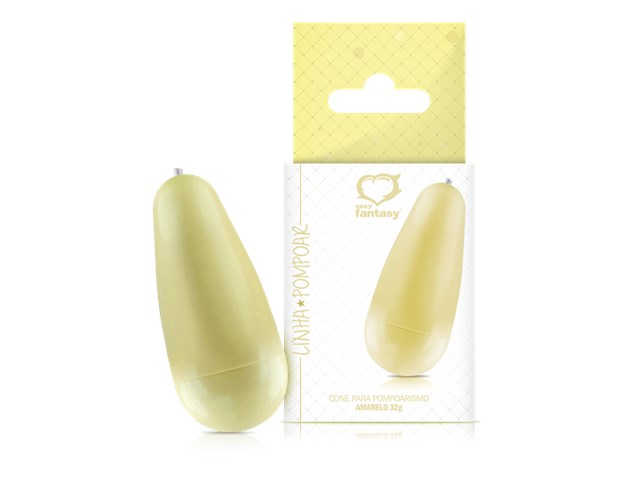 CONE PARA POMPOARISMO AMARELO 32G - SEXY FANTASY 172