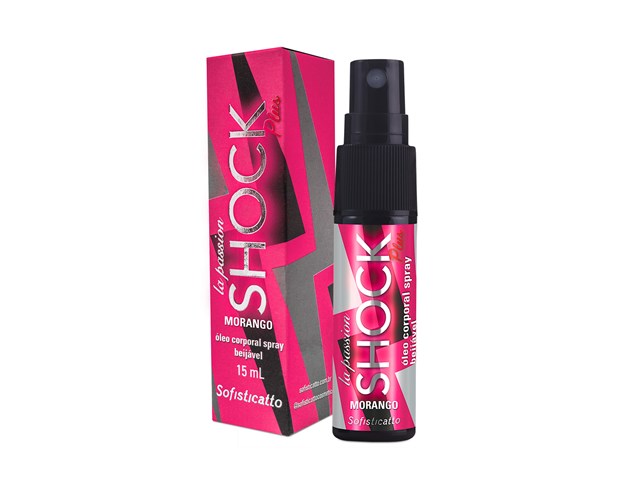 SHOCK PLUS MORANGO 15ML - SOFISTICATTO