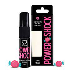 POWER SHOCK ELETRIZANTE BEIJÁVEL CHICLETE 15ML - SEXY FANTASY