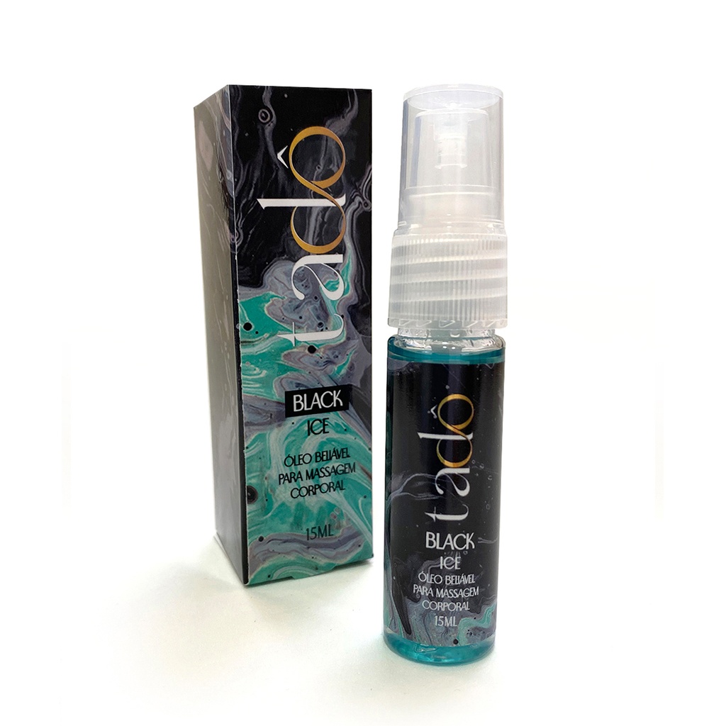 ÓLEO TÉRMICO BEIJÁVEL BLACK ICE TADÔ 15ML - FLOTTER