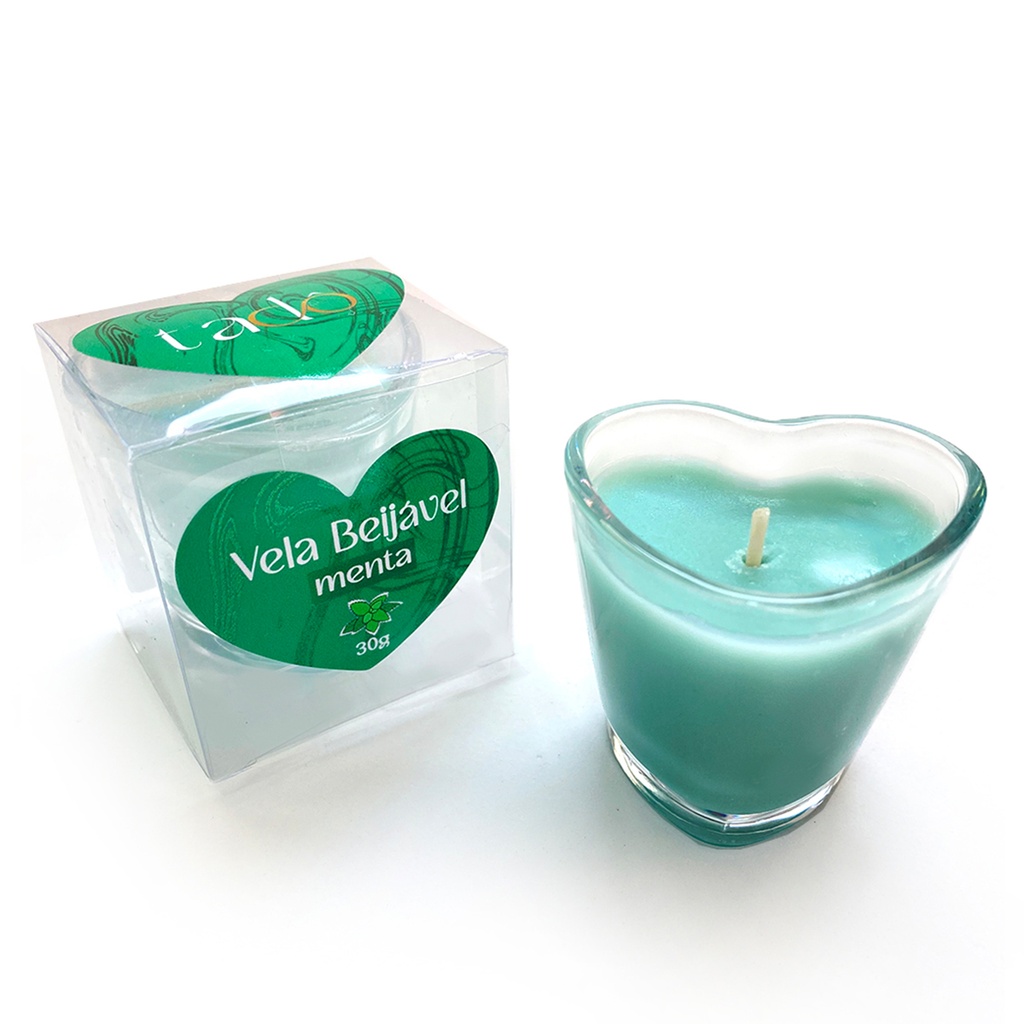 VELA AROMÁTICA BEIJÁVEL PARA MASSAGEM MENTA TADÔ 30G - FLOTTER