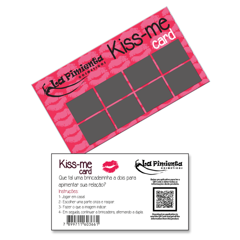 RASPADINHA KISS - ME PCT 5 UN - LA PIMIENTA L191