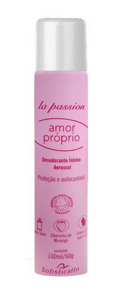 AMOR PRÓPRIO DESODORANTE ÍNTIMO AEROSSOL 100ML - SOFISTICATTO