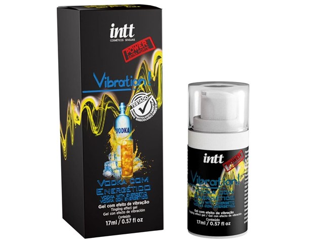 VIBRATION VODKA COM ENERGÉTICO EXCITANTE 17ML - INTT