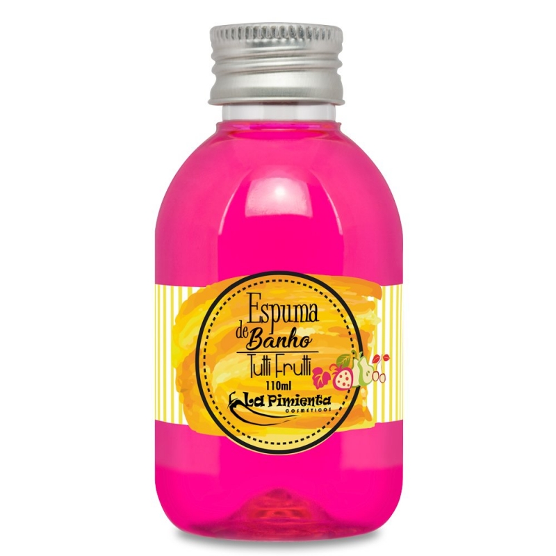 ESPUMA DE BANHO TUTTI FRUTTI 110ML - LA PIMIENTA