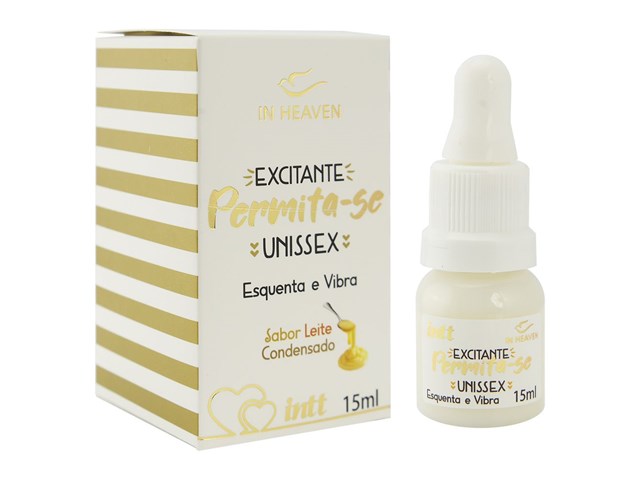 PERMITA-SE EXCITANTE UNISSEX ESQUENTA E VIBRA 15ML- INTT