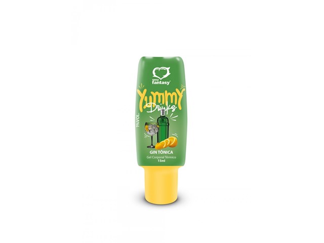 YUMMY DRINKS GIN TÔNICA GEL COMESTÍVEL 15ML - SEXY FANTASY